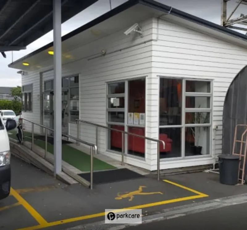 Aeroparks Auckland Entrance to car park.
